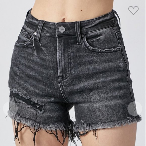 Risen Denim Shorts | Slouchy Cuffed main image 1